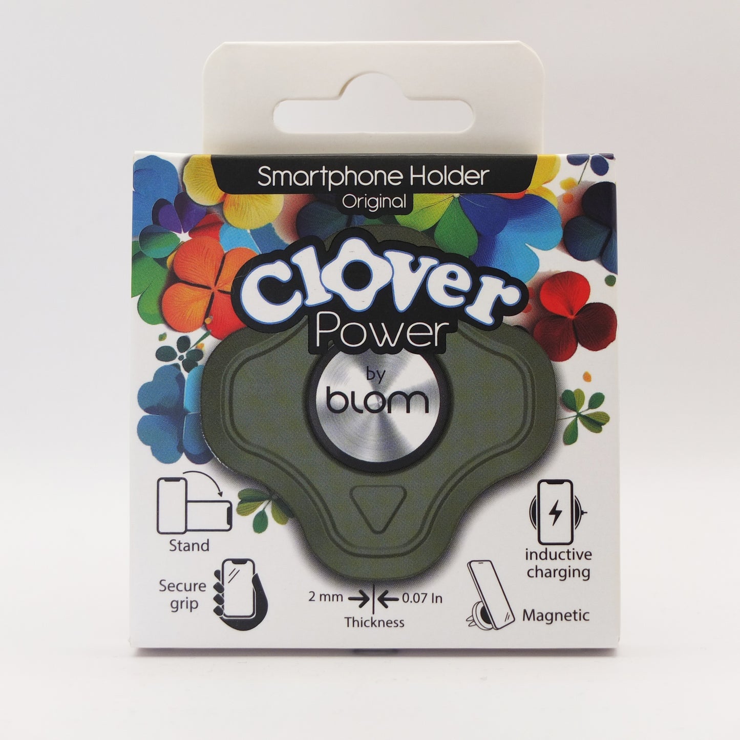 Kaki Happy - Bague de téléphone